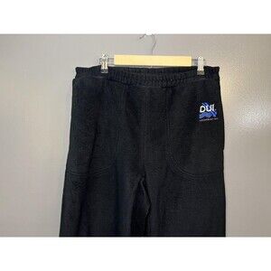 DUI Fleece Pants Mens Medium Black ActionWear 300 Diving Drysuit Fleece Pants